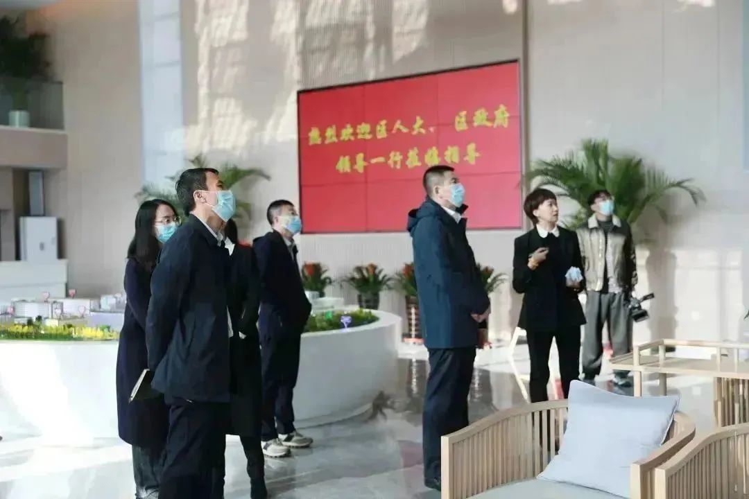 龍港區人大、區政府領導一行視察調研龍港國際醫療健康產業園(圖17)
